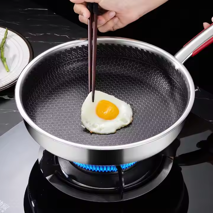 Stainless Steel 316 Non-Stick Frying Pan01